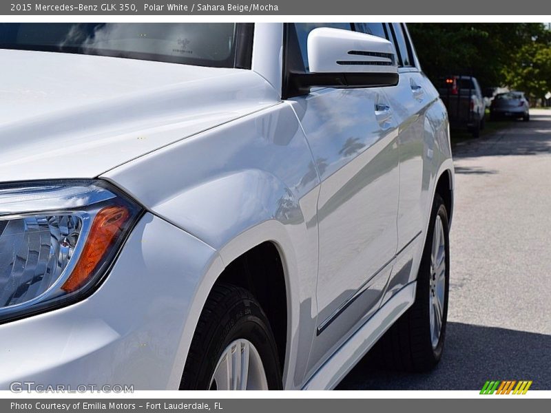 Polar White / Sahara Beige/Mocha 2015 Mercedes-Benz GLK 350