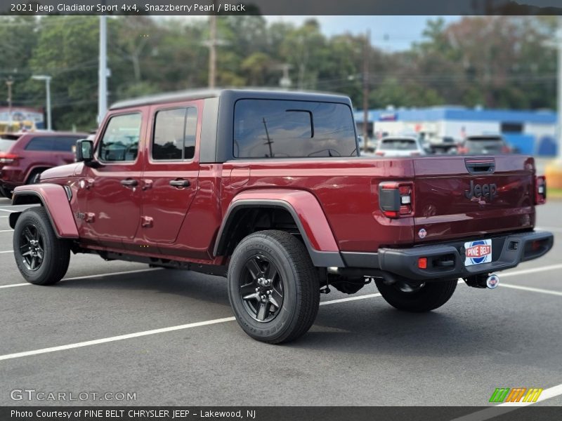 Snazzberry Pearl / Black 2021 Jeep Gladiator Sport 4x4