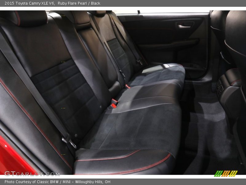 Rear Seat of 2015 Camry XLE V6