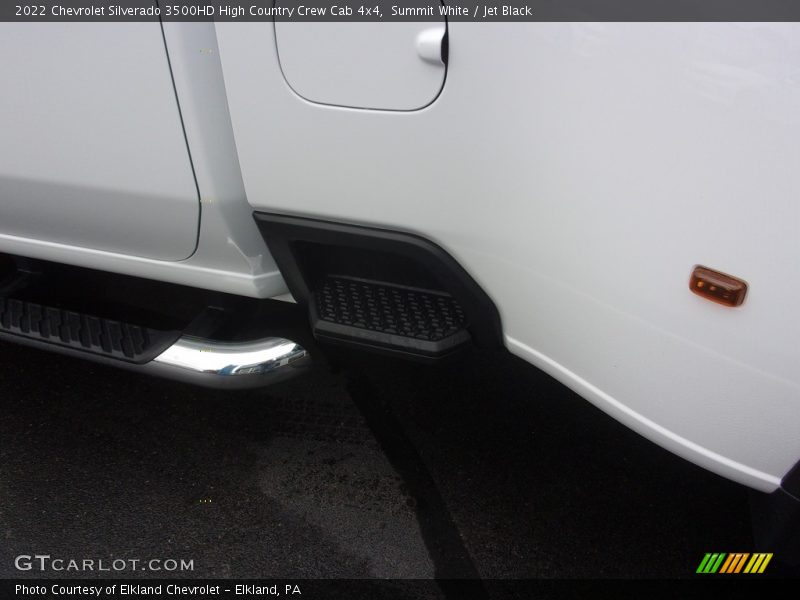 Summit White / Jet Black 2022 Chevrolet Silverado 3500HD High Country Crew Cab 4x4