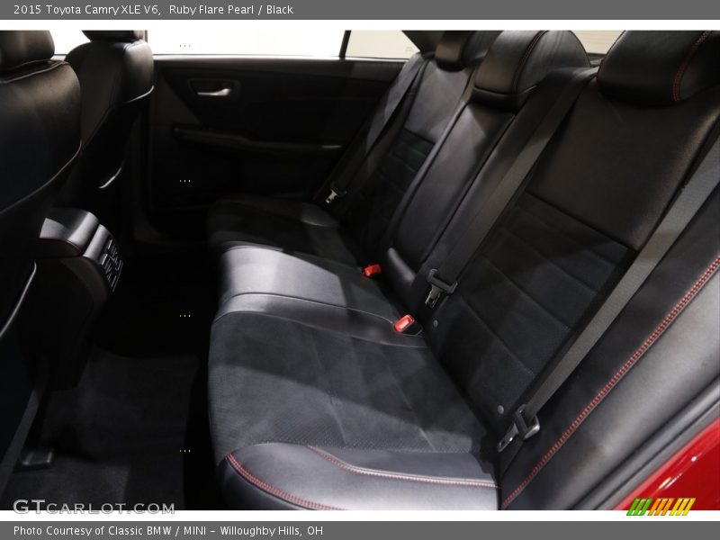 Ruby Flare Pearl / Black 2015 Toyota Camry XLE V6