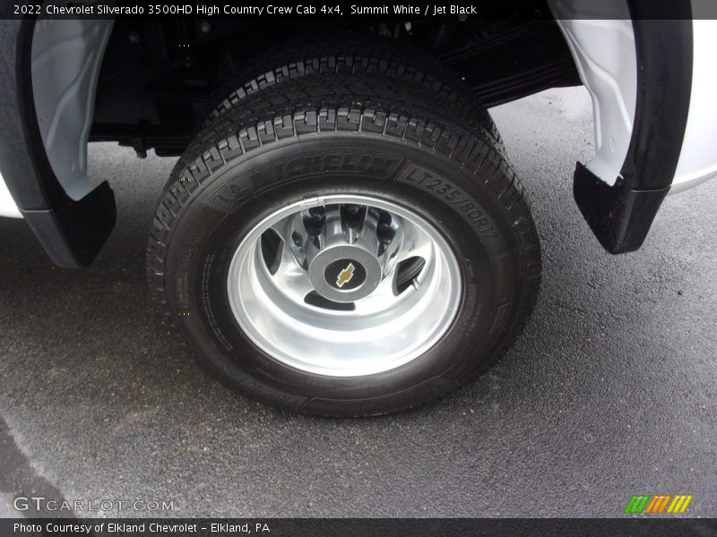 Summit White / Jet Black 2022 Chevrolet Silverado 3500HD High Country Crew Cab 4x4