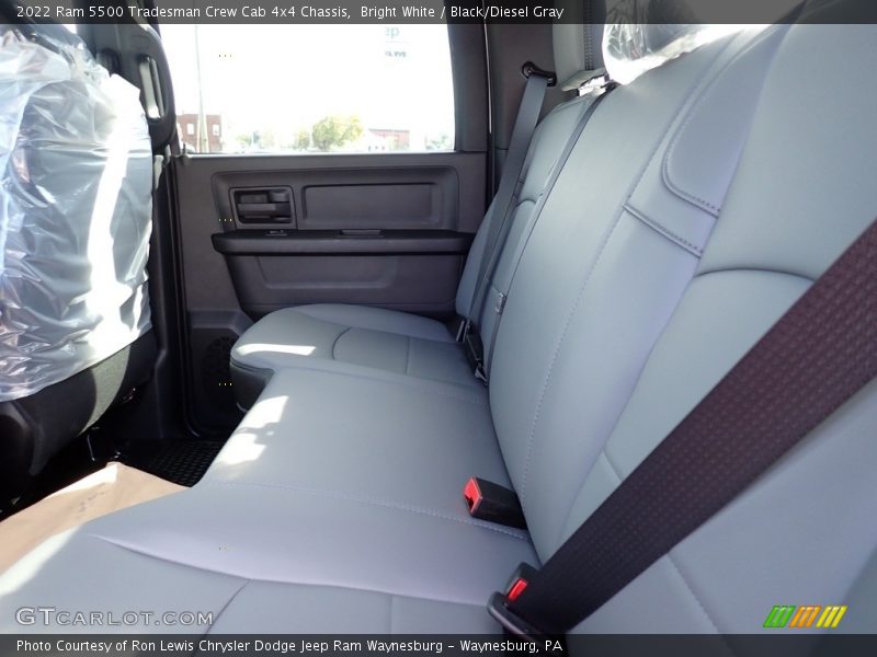 Bright White / Black/Diesel Gray 2022 Ram 5500 Tradesman Crew Cab 4x4 Chassis