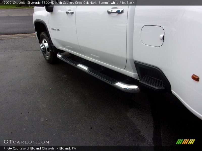 Summit White / Jet Black 2022 Chevrolet Silverado 3500HD High Country Crew Cab 4x4