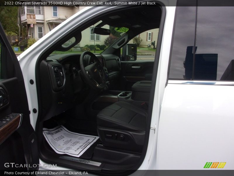Summit White / Jet Black 2022 Chevrolet Silverado 3500HD High Country Crew Cab 4x4