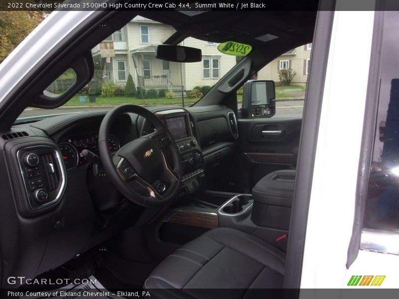 Summit White / Jet Black 2022 Chevrolet Silverado 3500HD High Country Crew Cab 4x4