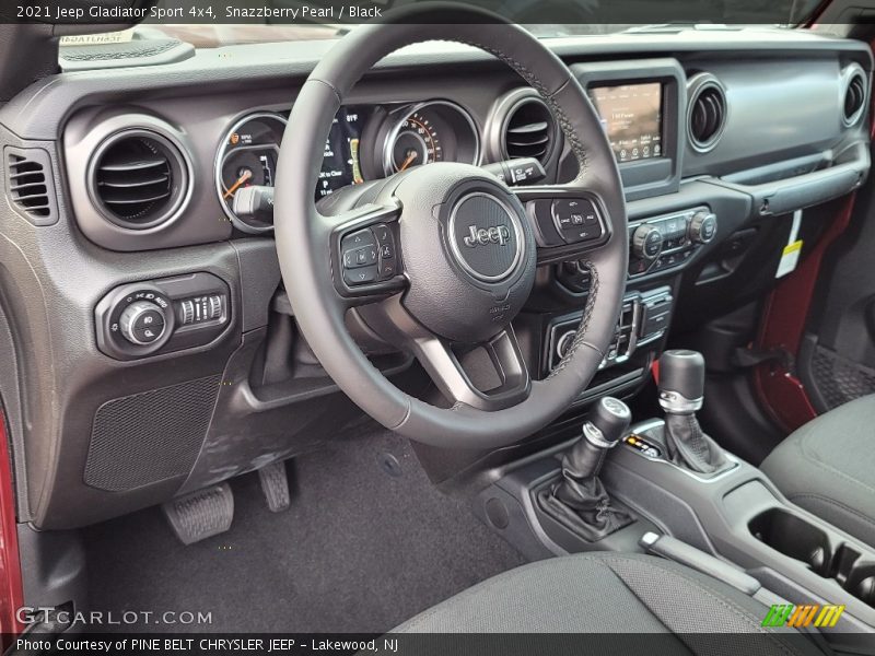 Snazzberry Pearl / Black 2021 Jeep Gladiator Sport 4x4