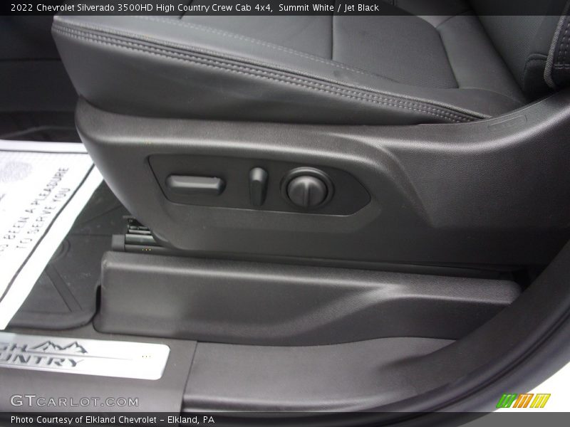 Summit White / Jet Black 2022 Chevrolet Silverado 3500HD High Country Crew Cab 4x4