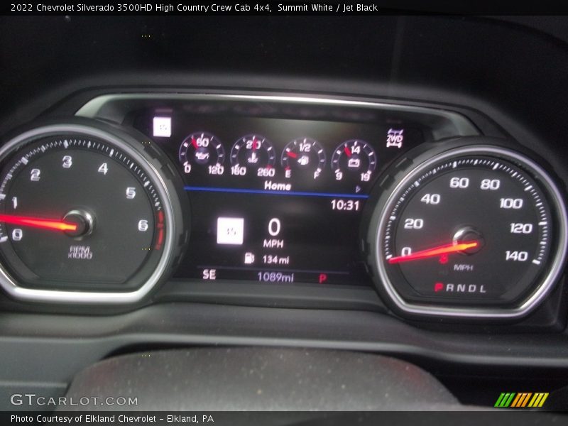 Summit White / Jet Black 2022 Chevrolet Silverado 3500HD High Country Crew Cab 4x4