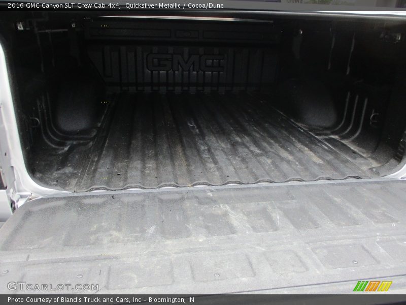 Quicksilver Metallic / Cocoa/Dune 2016 GMC Canyon SLT Crew Cab 4x4