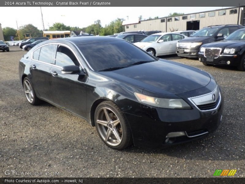 Crystal Black Pearl / Graystone 2014 Acura TL Technology