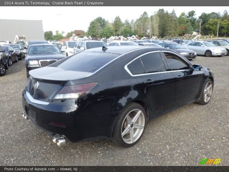 Crystal Black Pearl / Graystone 2014 Acura TL Technology