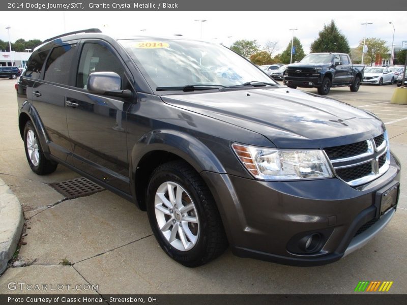 Granite Crystal Metallic / Black 2014 Dodge Journey SXT