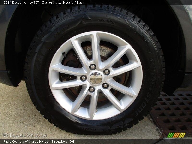 Granite Crystal Metallic / Black 2014 Dodge Journey SXT