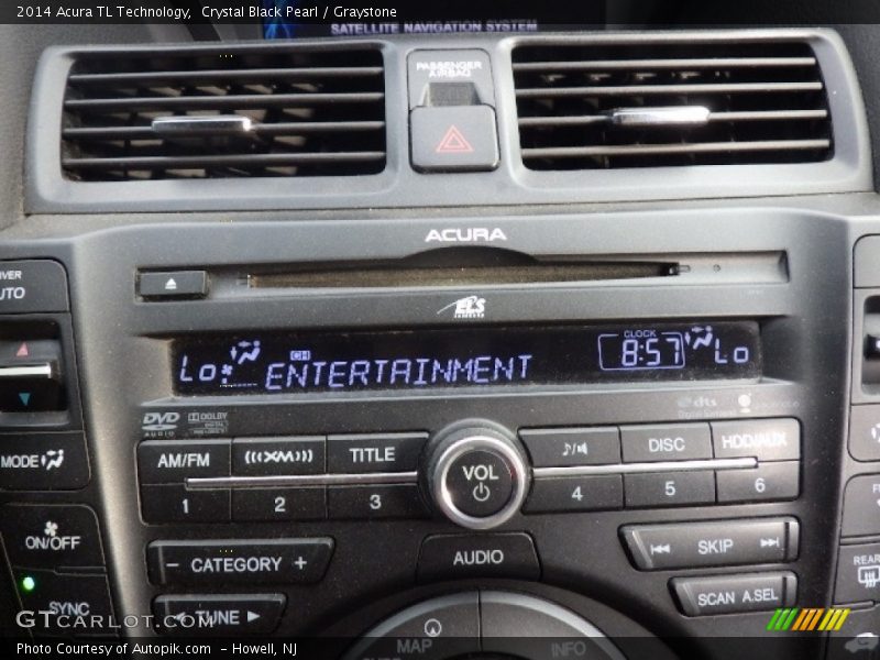 Crystal Black Pearl / Graystone 2014 Acura TL Technology