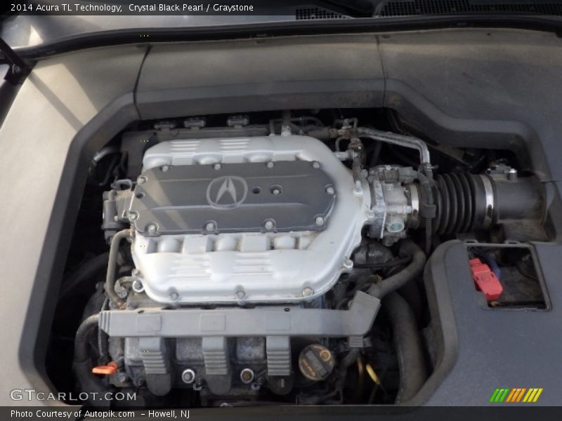 Crystal Black Pearl / Graystone 2014 Acura TL Technology