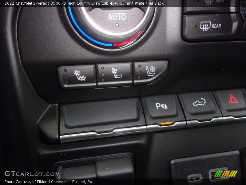Summit White / Jet Black 2022 Chevrolet Silverado 3500HD High Country Crew Cab 4x4