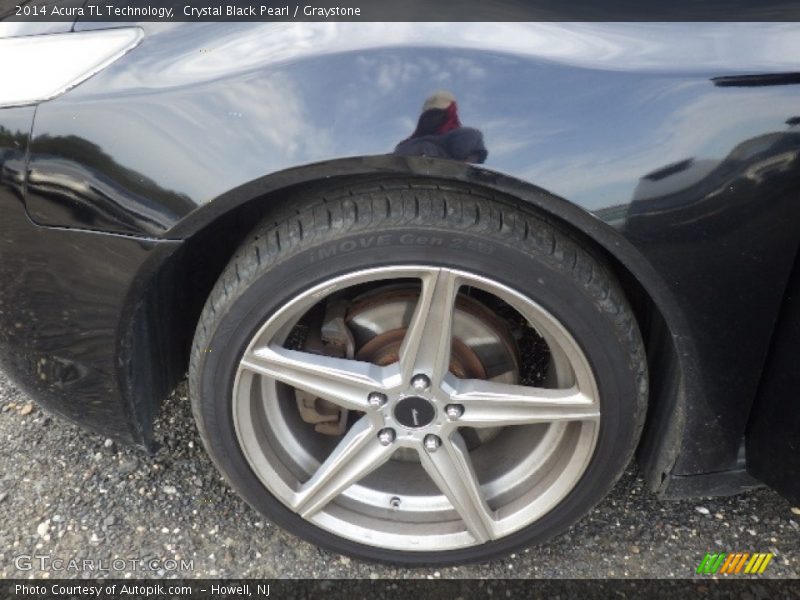 Crystal Black Pearl / Graystone 2014 Acura TL Technology