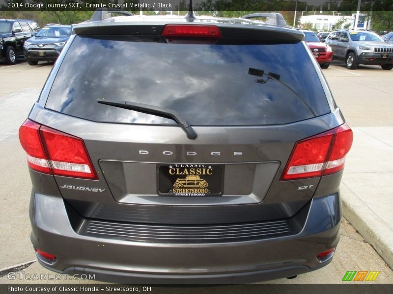 Granite Crystal Metallic / Black 2014 Dodge Journey SXT