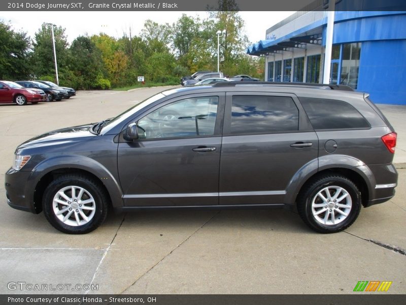 Granite Crystal Metallic / Black 2014 Dodge Journey SXT