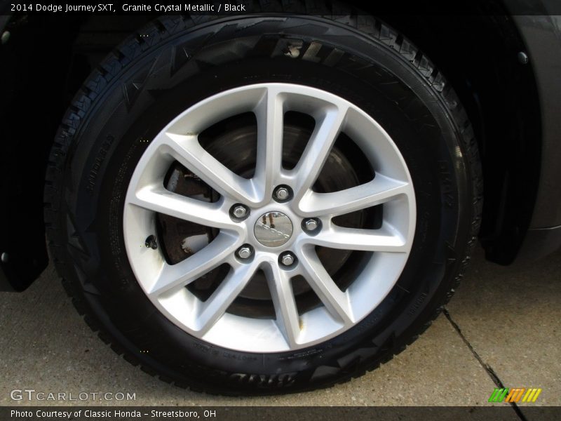Granite Crystal Metallic / Black 2014 Dodge Journey SXT