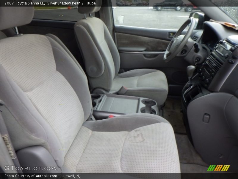 Silver Shadow Pearl / Taupe 2007 Toyota Sienna LE