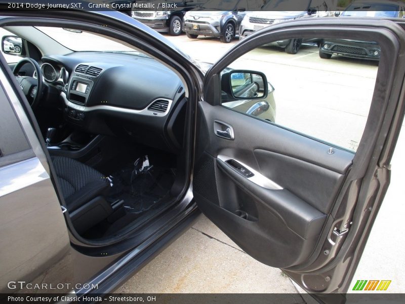 Granite Crystal Metallic / Black 2014 Dodge Journey SXT