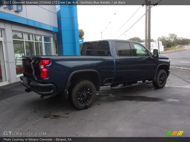 Northsky Blue Metallic / Jet Black 2021 Chevrolet Silverado 2500HD LTZ Crew Cab 4x4