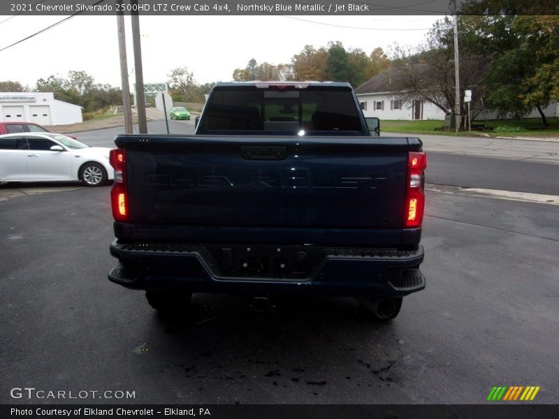 Northsky Blue Metallic / Jet Black 2021 Chevrolet Silverado 2500HD LTZ Crew Cab 4x4
