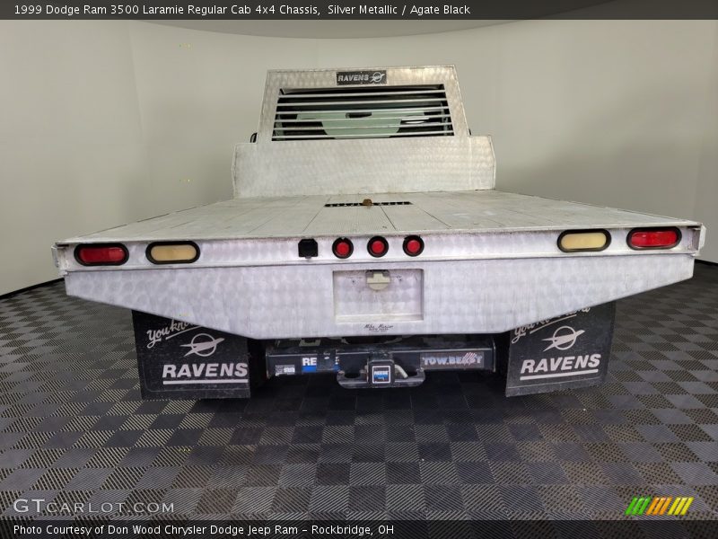 Silver Metallic / Agate Black 1999 Dodge Ram 3500 Laramie Regular Cab 4x4 Chassis