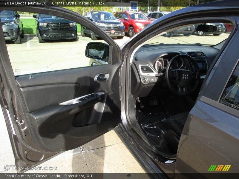 Granite Crystal Metallic / Black 2014 Dodge Journey SXT