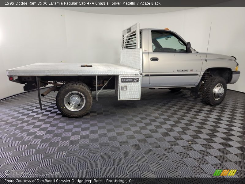  1999 Ram 3500 Laramie Regular Cab 4x4 Chassis Silver Metallic