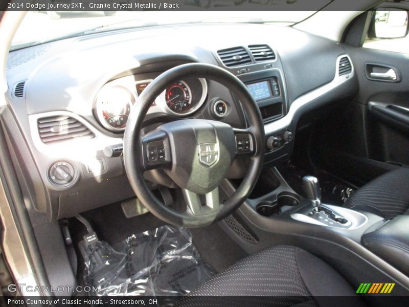 Granite Crystal Metallic / Black 2014 Dodge Journey SXT