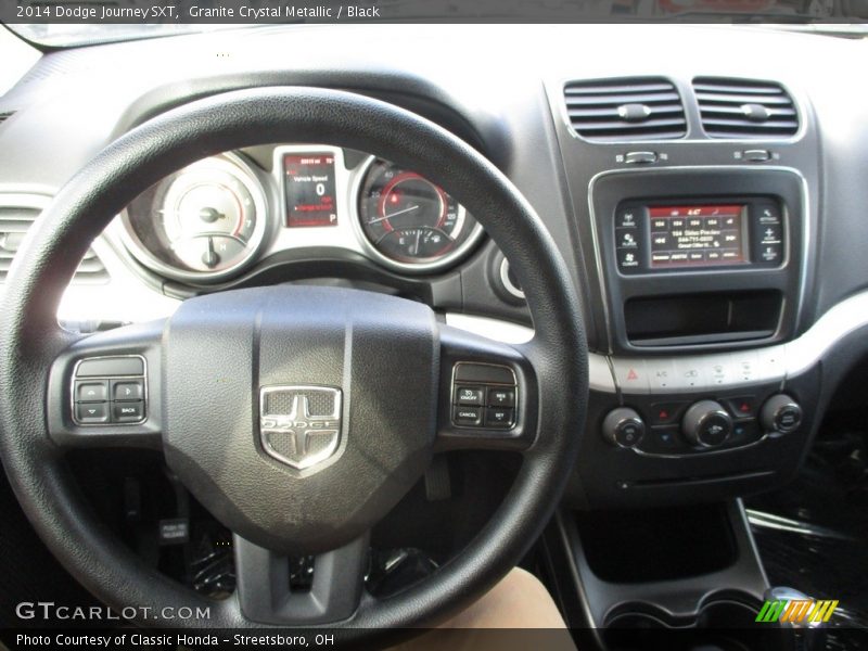 Granite Crystal Metallic / Black 2014 Dodge Journey SXT