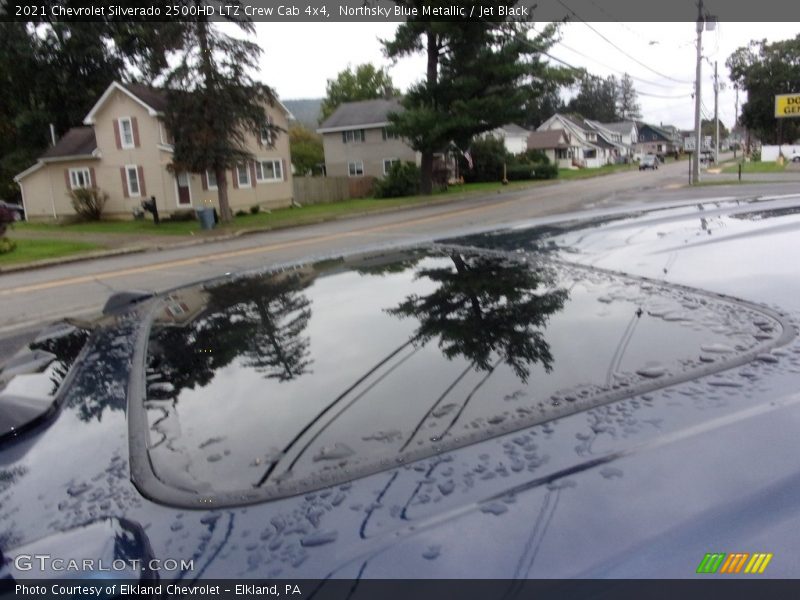 Northsky Blue Metallic / Jet Black 2021 Chevrolet Silverado 2500HD LTZ Crew Cab 4x4