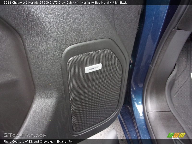 Northsky Blue Metallic / Jet Black 2021 Chevrolet Silverado 2500HD LTZ Crew Cab 4x4