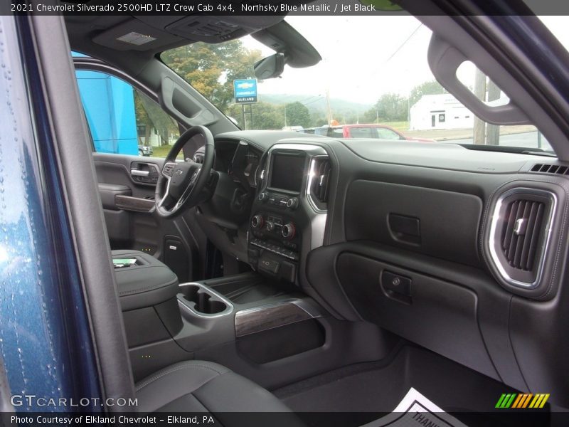 Northsky Blue Metallic / Jet Black 2021 Chevrolet Silverado 2500HD LTZ Crew Cab 4x4