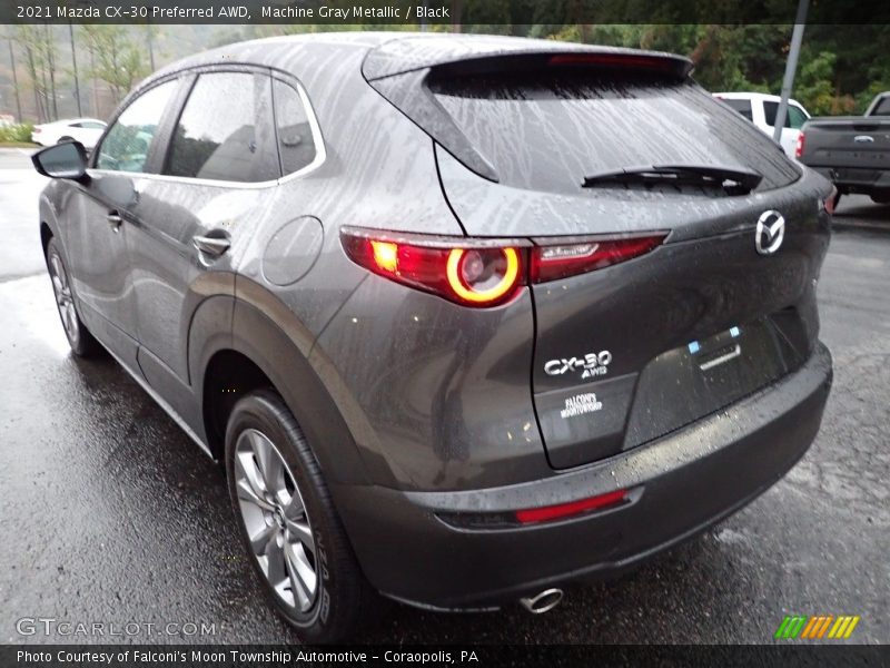 Machine Gray Metallic / Black 2021 Mazda CX-30 Preferred AWD