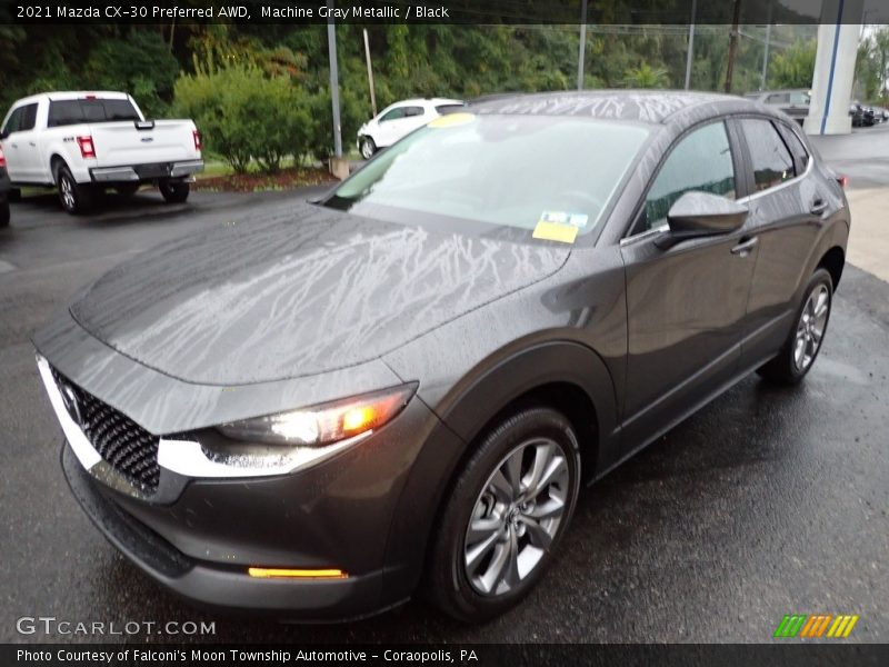 Machine Gray Metallic / Black 2021 Mazda CX-30 Preferred AWD