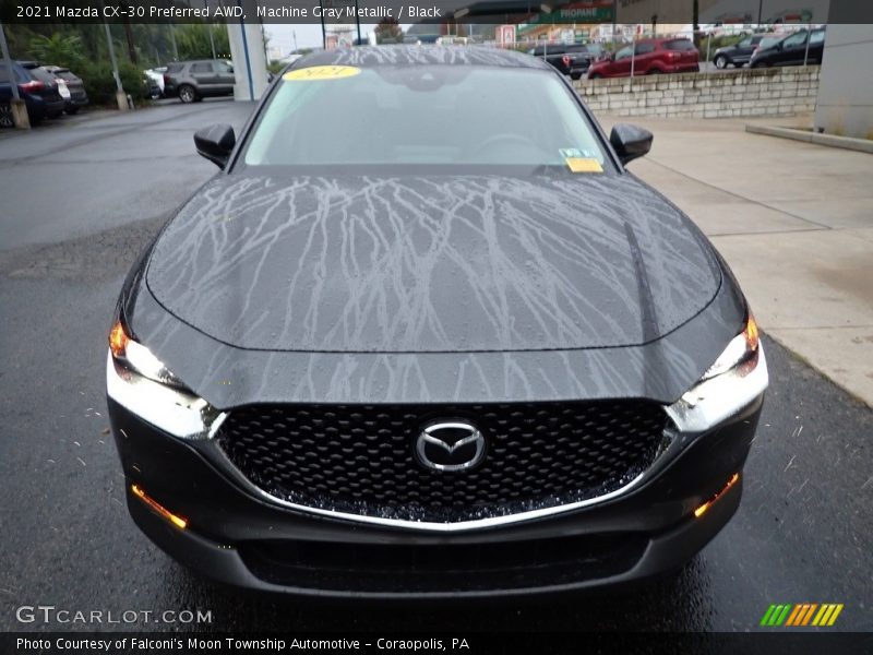 Machine Gray Metallic / Black 2021 Mazda CX-30 Preferred AWD