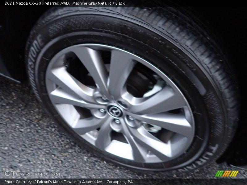 Machine Gray Metallic / Black 2021 Mazda CX-30 Preferred AWD