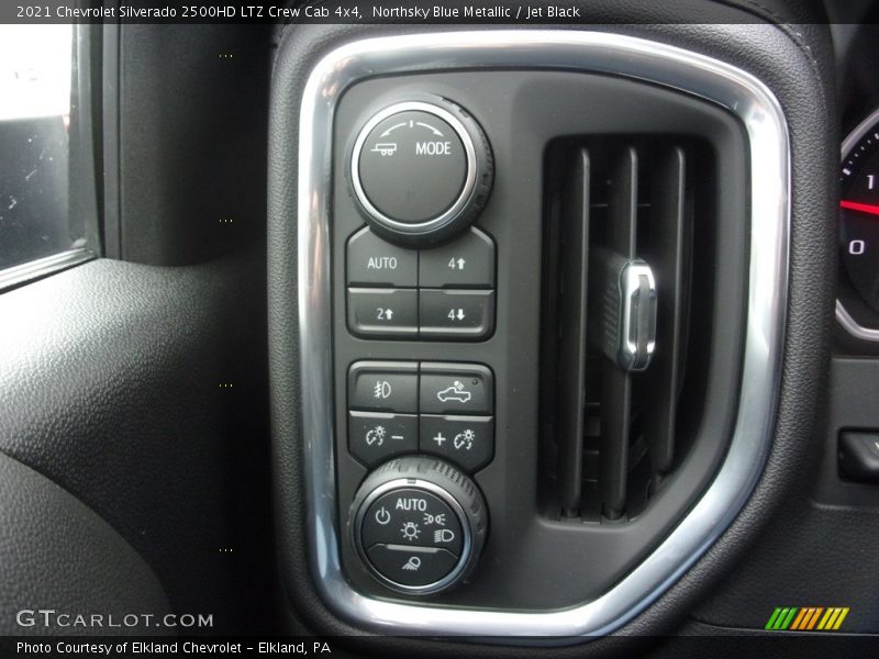 Northsky Blue Metallic / Jet Black 2021 Chevrolet Silverado 2500HD LTZ Crew Cab 4x4