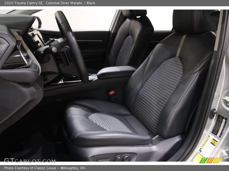 Celestial Silver Metallic / Black 2020 Toyota Camry SE