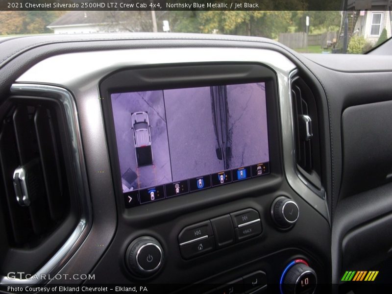 Northsky Blue Metallic / Jet Black 2021 Chevrolet Silverado 2500HD LTZ Crew Cab 4x4