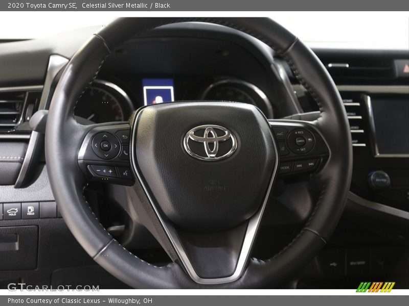 Celestial Silver Metallic / Black 2020 Toyota Camry SE