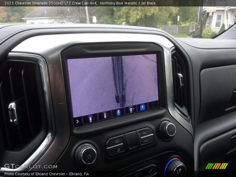 Northsky Blue Metallic / Jet Black 2021 Chevrolet Silverado 2500HD LTZ Crew Cab 4x4