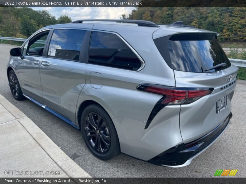 Celestial Silver Metallic / Gray Flannel/Black 2022 Toyota Sienna XSE Hybrid