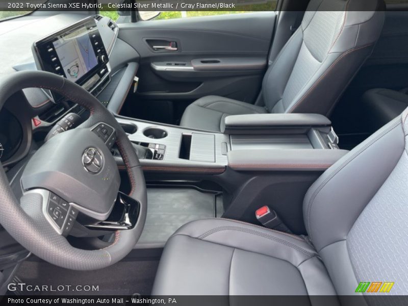 Celestial Silver Metallic / Gray Flannel/Black 2022 Toyota Sienna XSE Hybrid