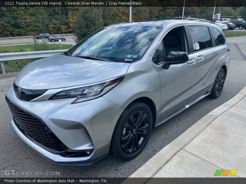 Celestial Silver Metallic / Gray Flannel/Black 2022 Toyota Sienna XSE Hybrid