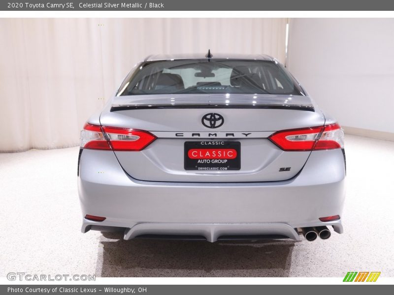 Celestial Silver Metallic / Black 2020 Toyota Camry SE